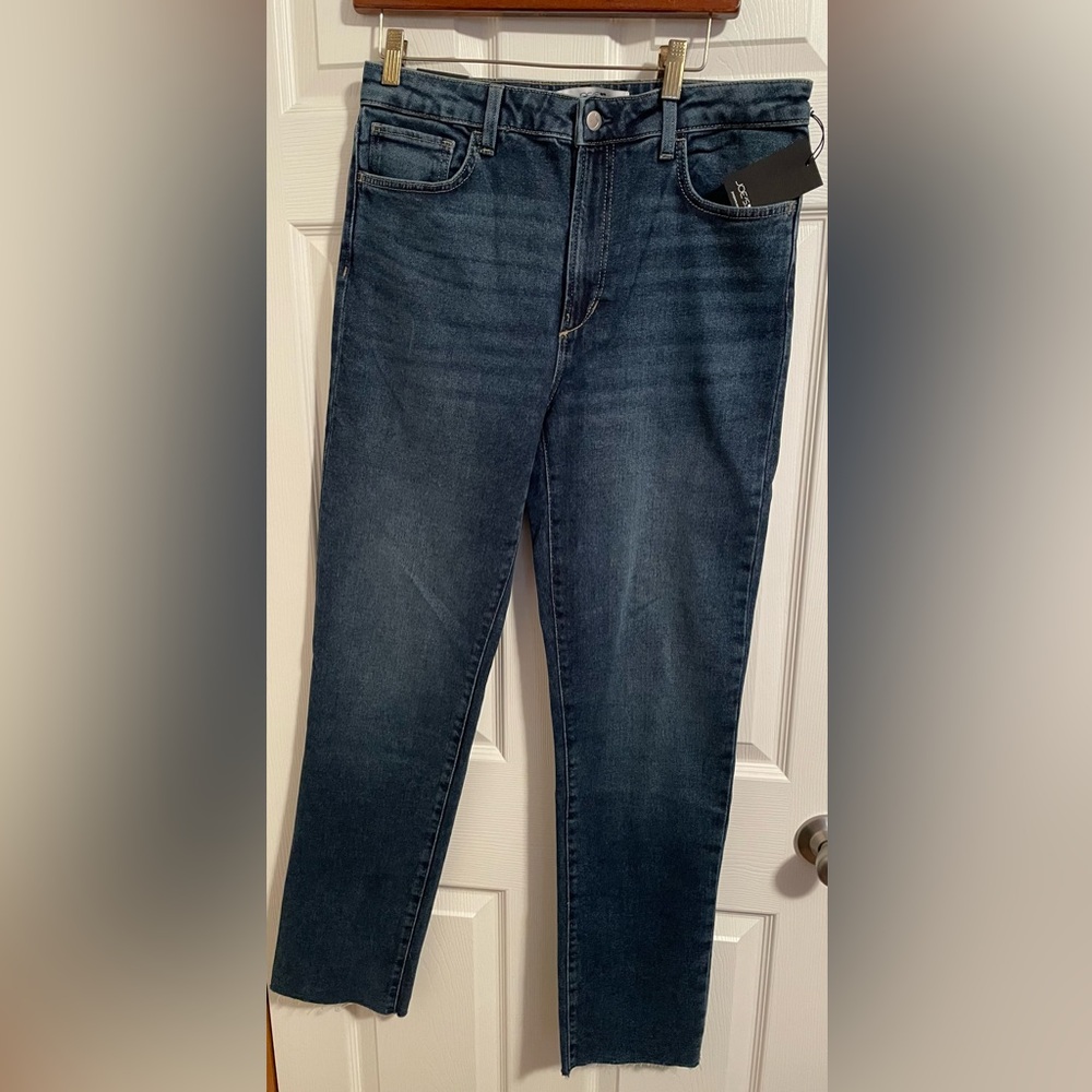 NWT JOES Jeans High Rise Straight Raw Hem